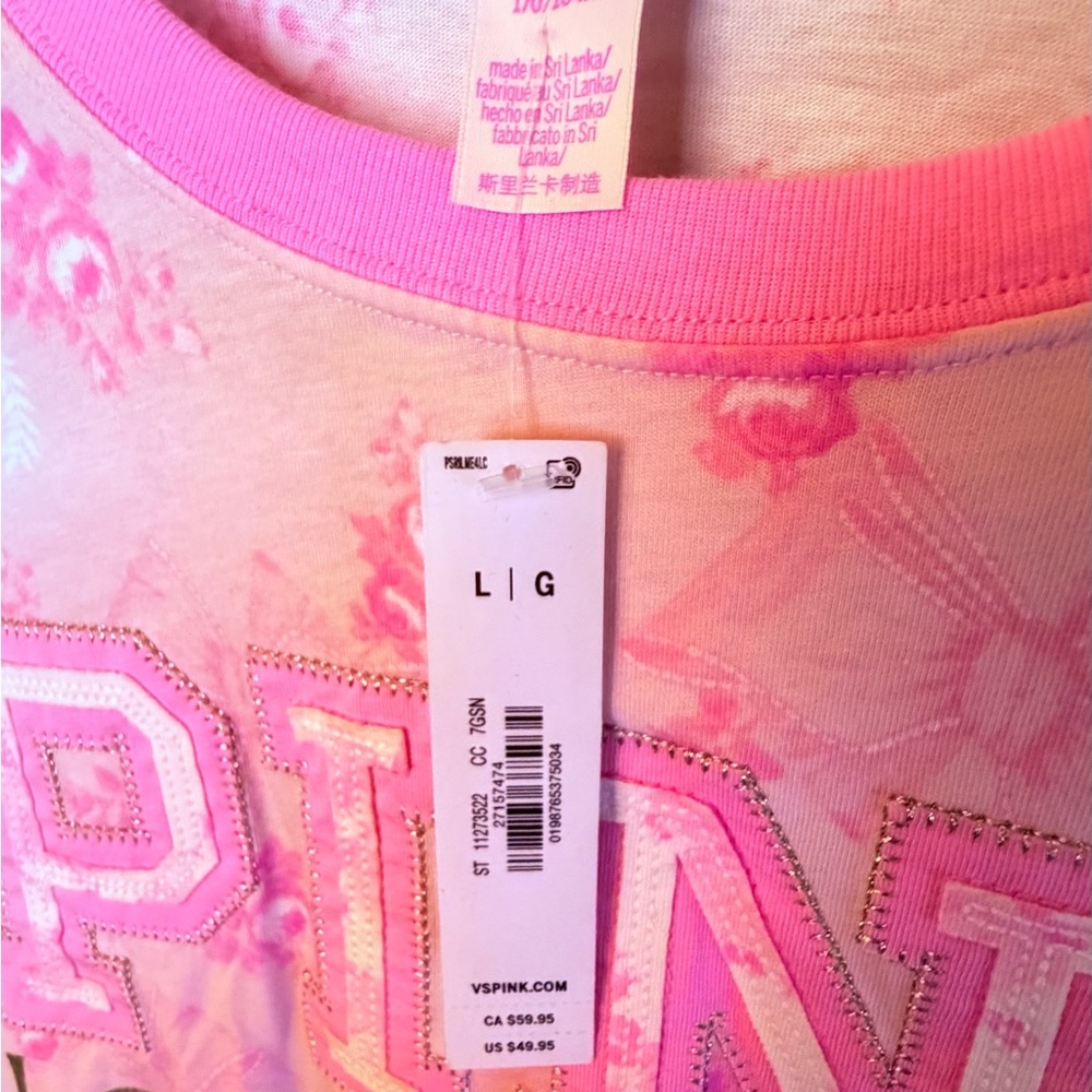 PINK LOVESHACKFANCY shirt - Picture 2 of 3